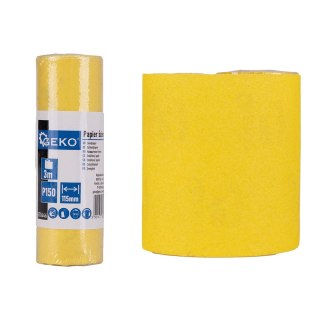 Papier ścierny - rolka 115mm x 3m P150 (100) Geko