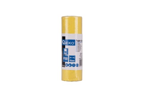 Papier ścierny - rolka 115mm x 3m P150 (100) Geko