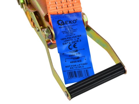 Pasy 3-punktowe 3m/4T/50mm do lawety(4) Geko