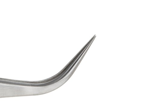Pęseta precyzyjna odgięta 120mm (1000) Geko