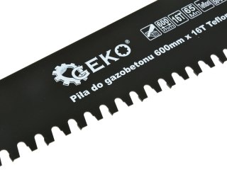 Piła do gazobetonu 600mm 32/16T PTFE 65Mn (24) Geko