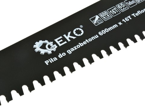 Piła do gazobetonu 600mm 32/16T PTFE 65Mn (24) Geko