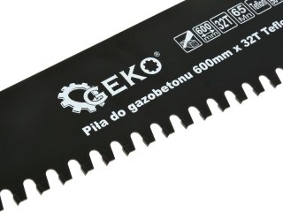 Piła do gazobetonu 600mm 32/32T PTFE 65Mn (24) Geko