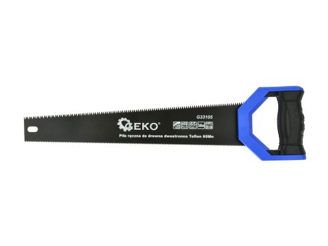 Piła ręczna do drewna dwustronna PTFE 65Mn (48) Geko