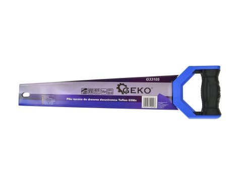 Piła ręczna do drewna dwustronna PTFE 65Mn (48) Geko