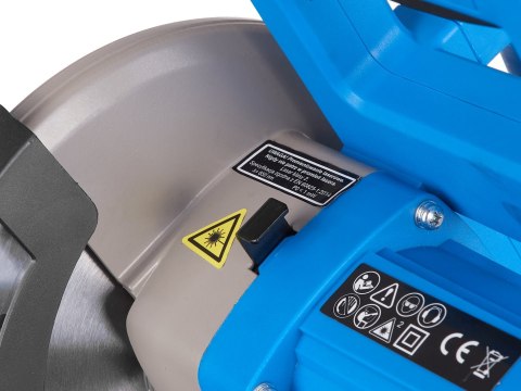 Piła ukośnica z posuwem 1700W 210mm (1) Geko