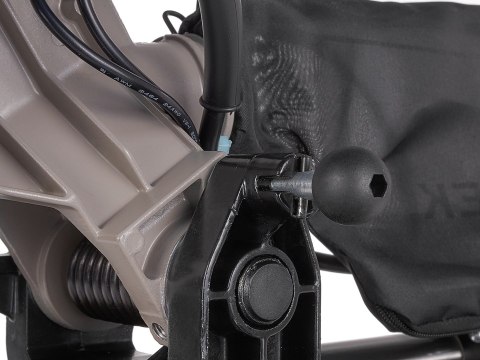 Piła ukośnica z posuwem 2000W 255mm (1) Geko