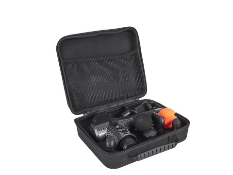 Pistolet do masażu 100W z etui 8 końcówek masujących (10) Geko