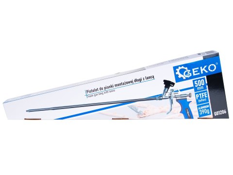 Pistolet do pianki montażowej długi z lancą 50cm (10) Geko