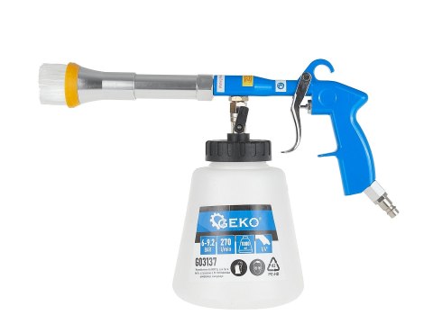 Pistolet do prania tapicerki z adapterami - odkurzacz (10) Geko