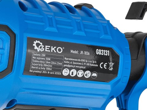 Pistolet elektryczny do malowania (6) Geko