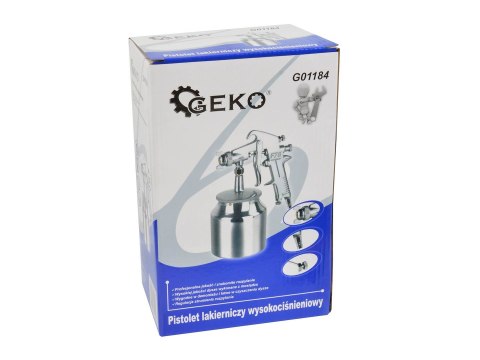 Pistolet lak. wysokociśn. F75S 750ml/dolny zb.(20) Geko