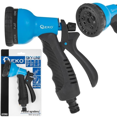 Pistolet ogrodowy 8-funkcji SKY-LINE (48) Geko