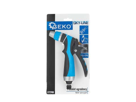 Pistolet ogrodowy metalowy regulowany SKY-LINE (48) Geko