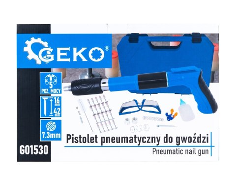 Pistolet pneumatyczny ręczny do gwoździ Geko