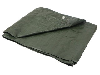 Plandeka 2x4m gruba/zielona (20) Geko