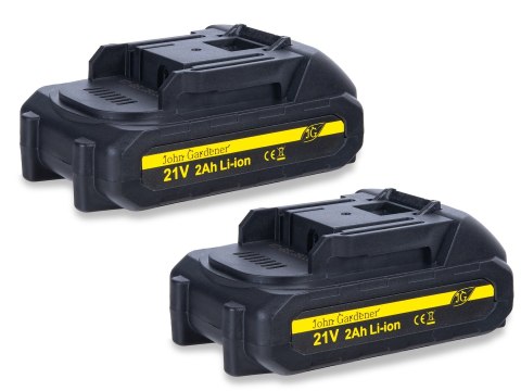 Podkaszarka akumulatorowa 2x2.0Ah 21V - zestaw XXL (1) Geko