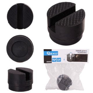Podkładka gumowa do podnośników 2,5T (50x36mm) (100) Geko