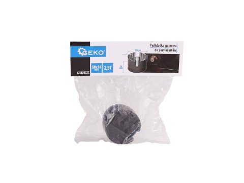 Podkładka gumowa do podnośników 2,5T (50x36mm) (100) Geko