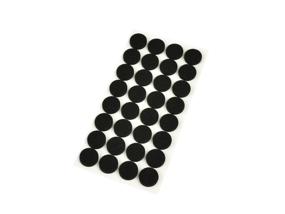 Podkładki filcowe pod meble okrągłe 17mm 32szt.(25/250) Geko