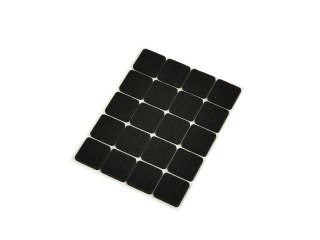 Podkładki filcowe pod meble prostokątne 20x20mm 20szt.(25/250) Geko