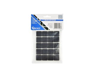 Podkładki filcowe pod meble prostokątne 20x20mm 20szt.(25/250) Geko