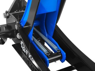 Podnośnik hydrauliczny niskoprofilowy 2-tłokowy 3T 85-430mm (1) Geko