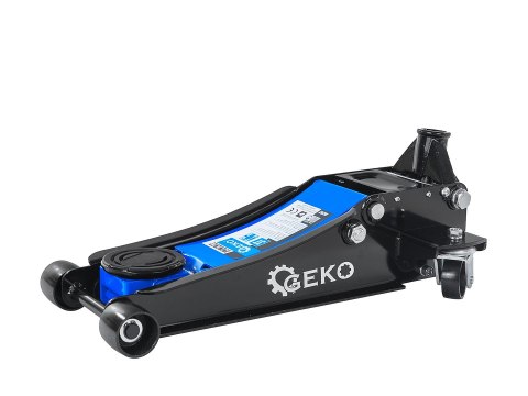 Podnośnik hydrauliczny niskoprofilowy 2-tłokowy 3T 85-430mm (1) Geko