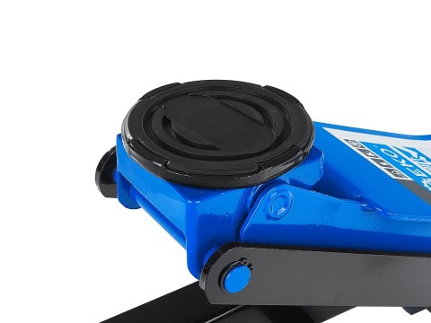 Podnośnik hydrauliczny niskoprofilowy 2-tłokowy z pedałem nożnym 3T 75-505mm Geko