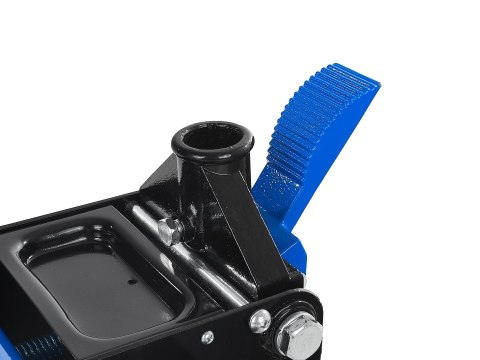 Podnośnik hydrauliczny niskoprofilowy 2-tłokowy z pedałem nożnym 3T 75-505mm Geko