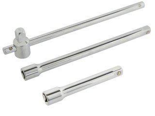 Pokrętło z przedłużkami 1/2" 3el. Geko