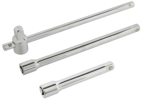 Pokrętło z przedłużkami 1/2" 3el. Geko