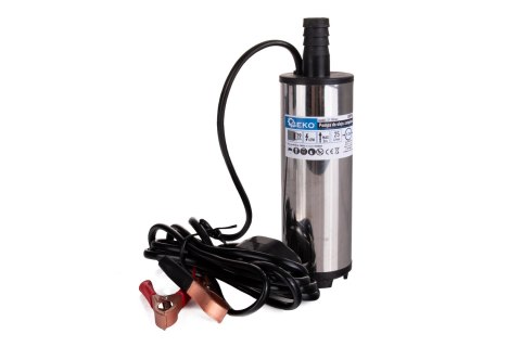 Pompa do oleju zatapialna 12V 52mm z przewodem 3m Geko