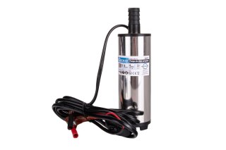 Pompa do oleju zatapialna 24V 52mm z przewodem 3m Geko