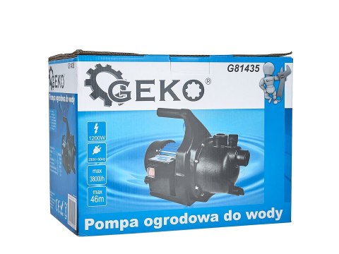 Pompa ogrodowa do wody 1200W(2) Geko