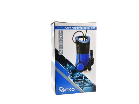 Pompa plastik do brudnej wody 1100W (4) Geko