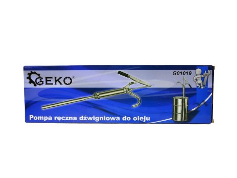 Pompa ręczna dźwigniowa do oleju (10) Geko