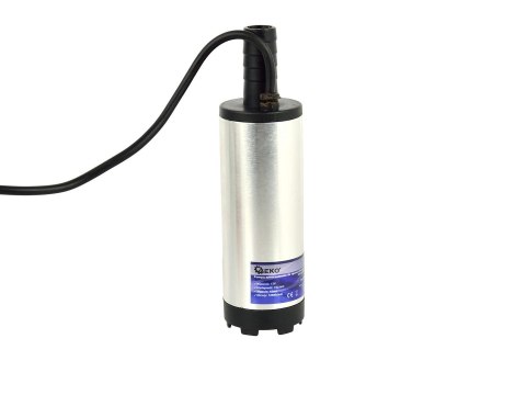 Pompa zanurzeniowa do spuszczania paliwa 12V 37mm z przewodem 3m(20/40) Geko