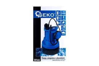 Pompa zatapialna z pływakiem do wody deszczowej 400W (4) Geko