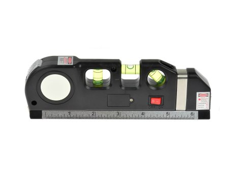 Poziomica laserowa z miarą i metrem 2,5m (50) Geko