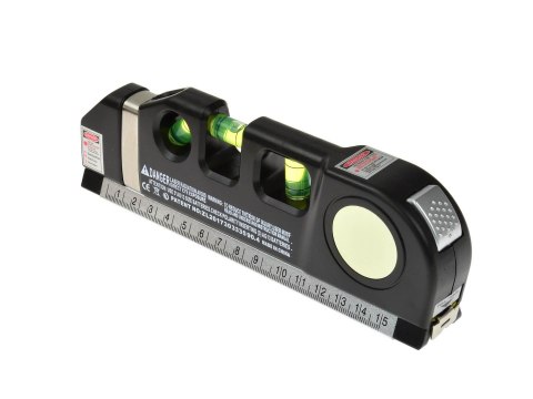 Poziomica laserowa z miarą i metrem 2,5m (50) Geko