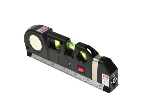 Poziomica laserowa z miarą i metrem 2,5m (50) Geko