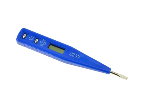 Próbnik napięcia LCD 3x135mm 10-250V (20/500) Geko