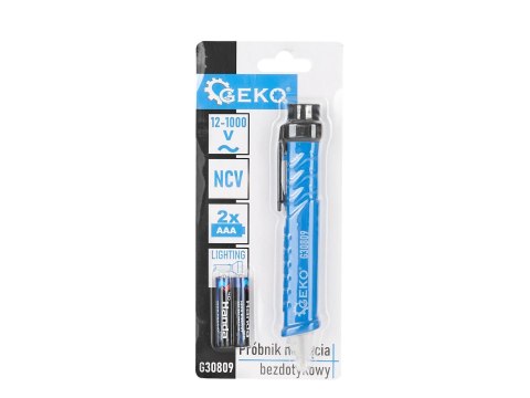 Próbnik napięcia bezdotykowy 12-1000V (200) Geko