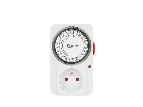 Programator czasowy - włącznik/wyłącznik prądu analogowy (48) Geko