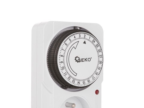 Programator czasowy - włącznik/wyłącznik prądu analogowy (48) Geko