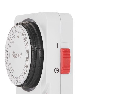 Programator czasowy - włącznik/wyłącznik prądu analogowy (48) Geko