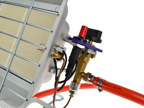 Promiennik gazowy - słoneczko GEKO 3600 z PIEZO (6) Geko