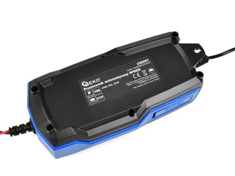 Prostownik automatyczny SPEED 6/12V 10A 4Ah-200Ah (10) Geko