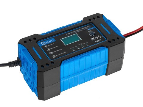 Prostownik automatyczny do akumulatorów z funkcją naprawy 12V 6A Geko